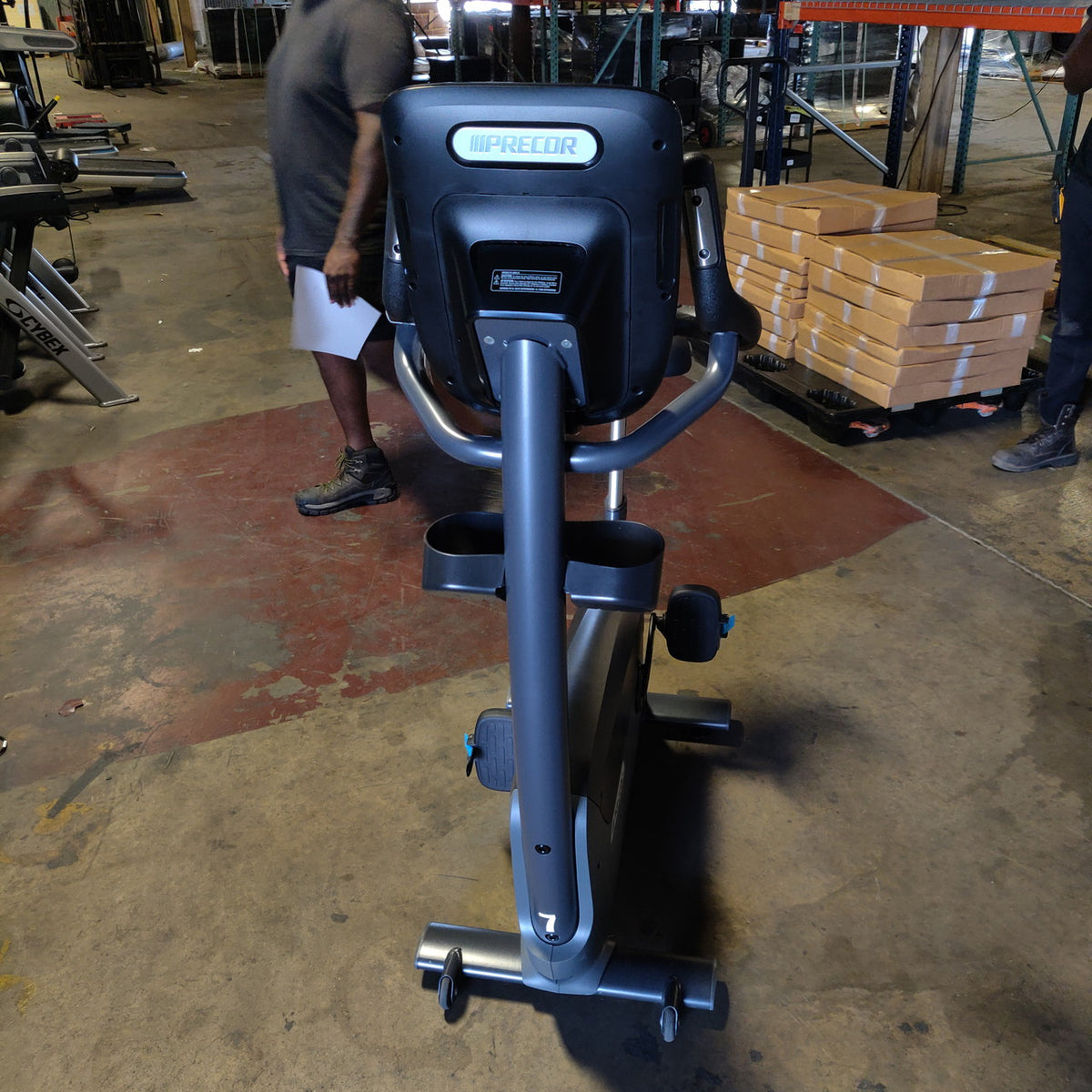 Precor UBK 835 Upright Bike w/p30 Console