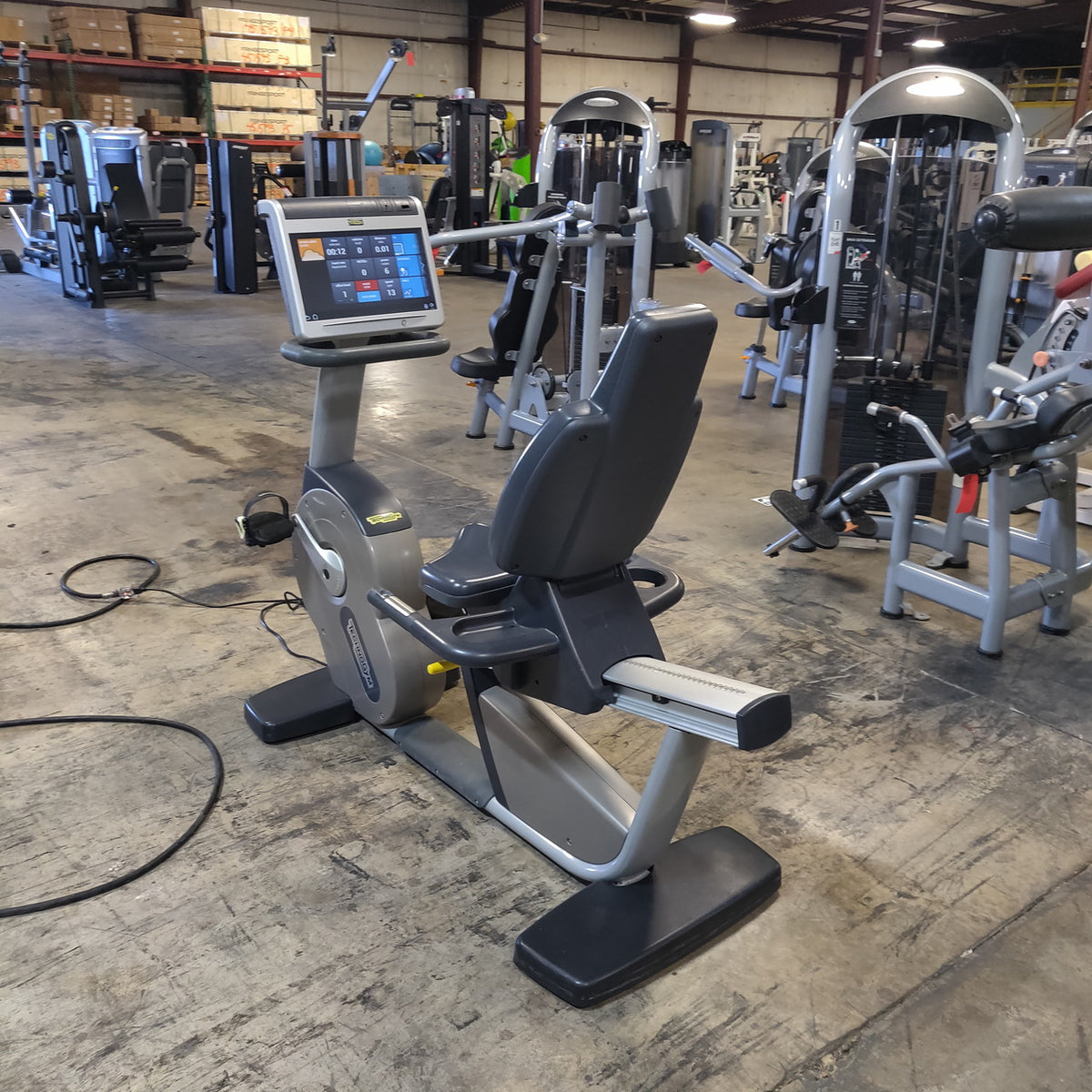 Technogym Excite Recline 700 Recumbent Bike w/Unity Console