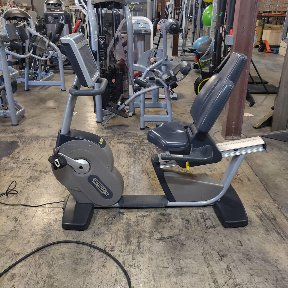 Technogym Excite Recline 700 Recumbent Bike w/Unity Console