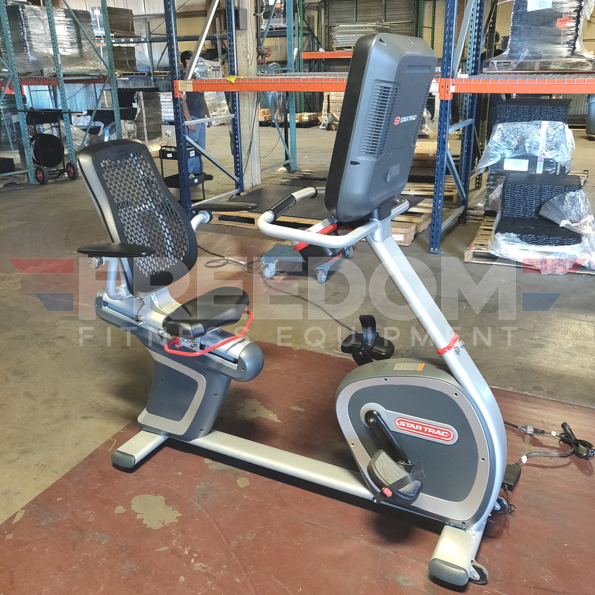 Star Trac 8 Series Recumbent Bike w/16" Embedded Display