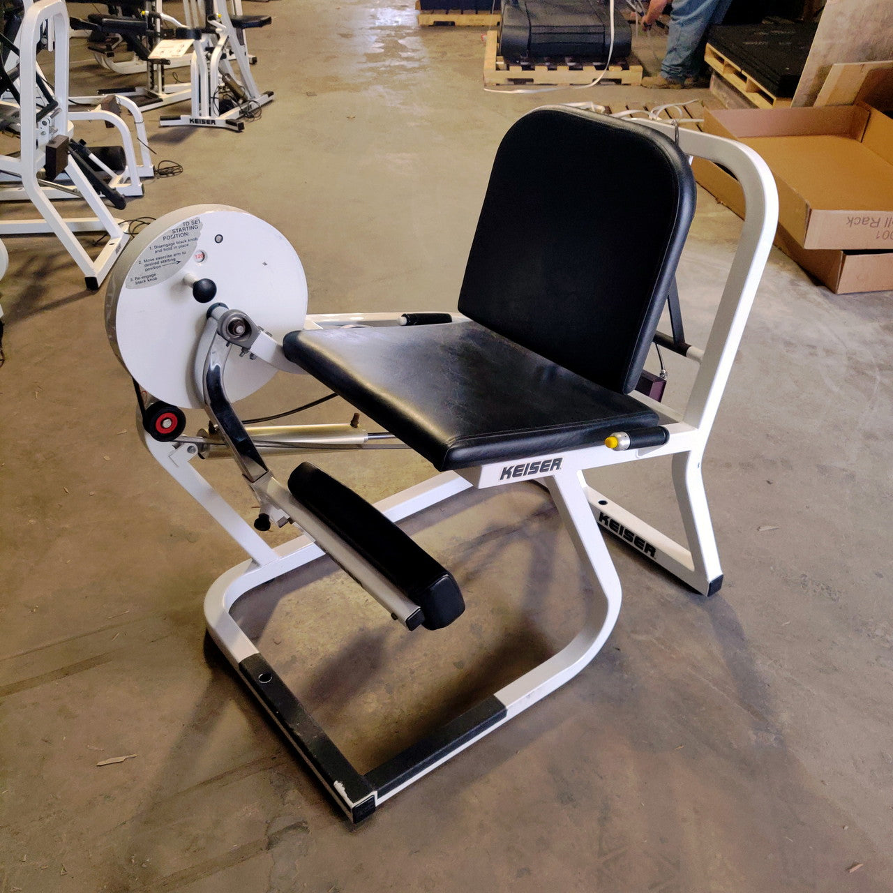 Keiser 10 Piece Strength Circuit Pneumatic with Air Compressor