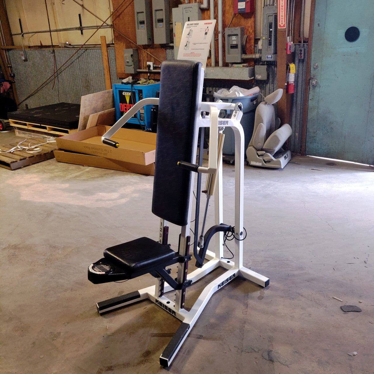 Keiser 10 Piece Strength Circuit Pneumatic with Air Compressor