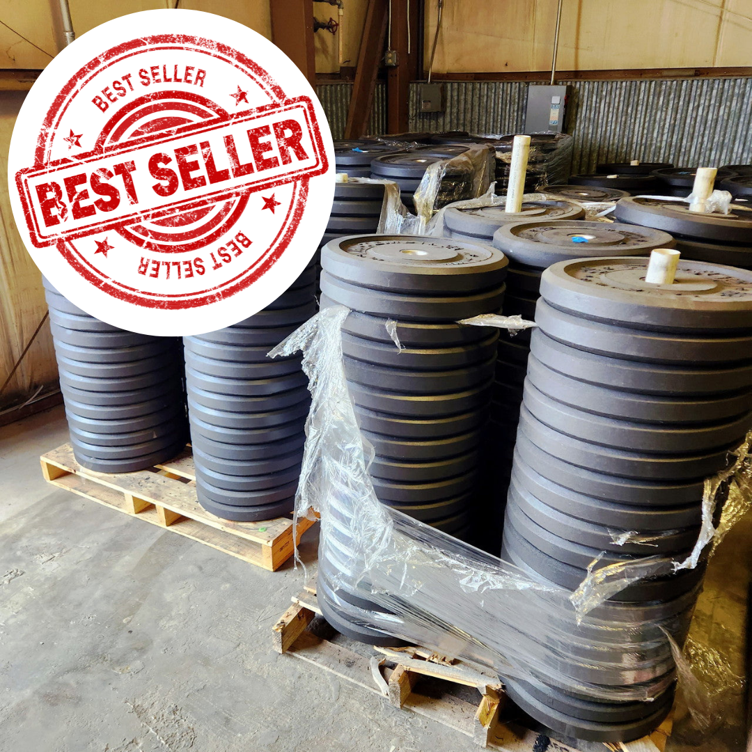 LIQUIDATION NEW Crumb Bumper Plates Olympic Weights (Blem)