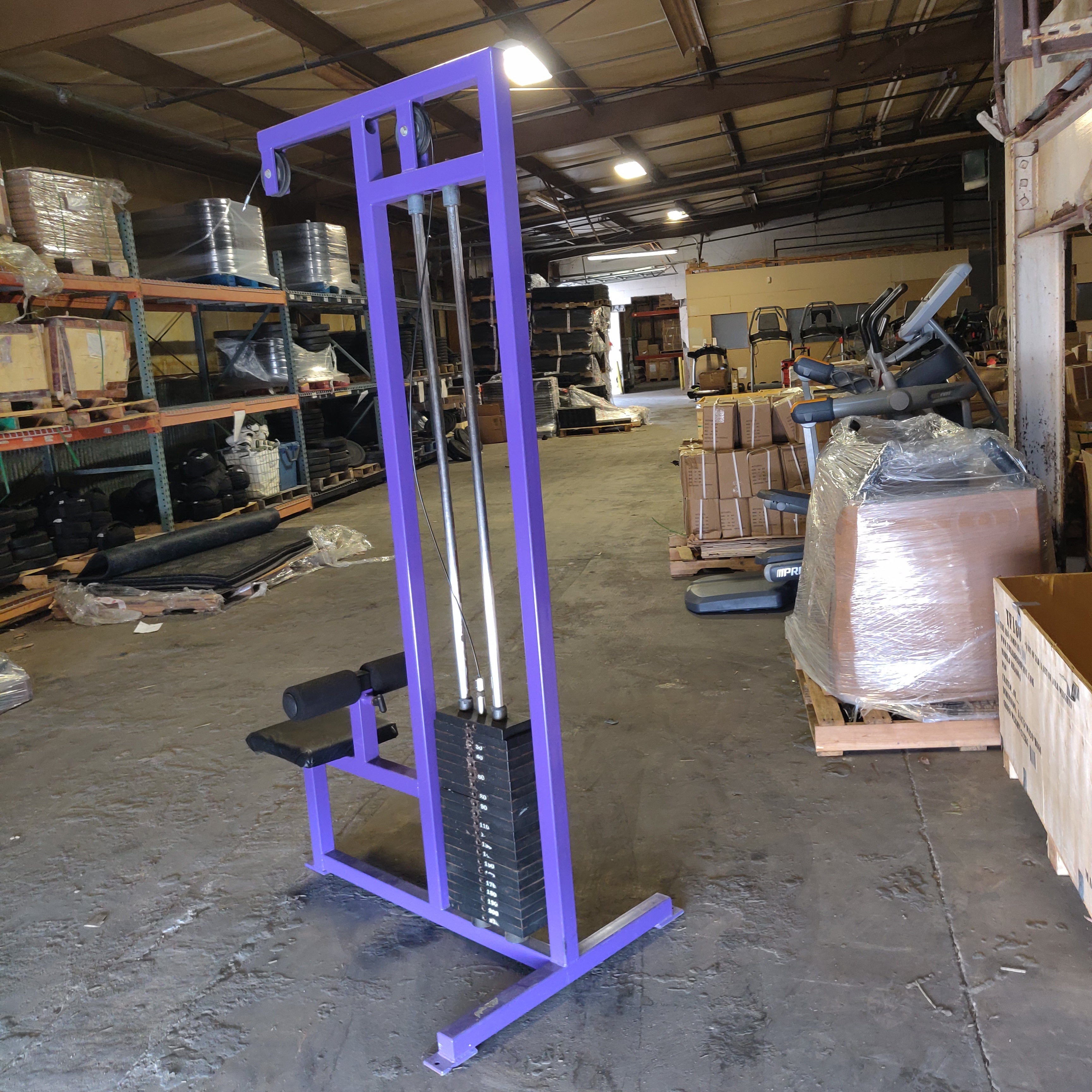 Lat Pulldown Machine with 210lb Weight Stack