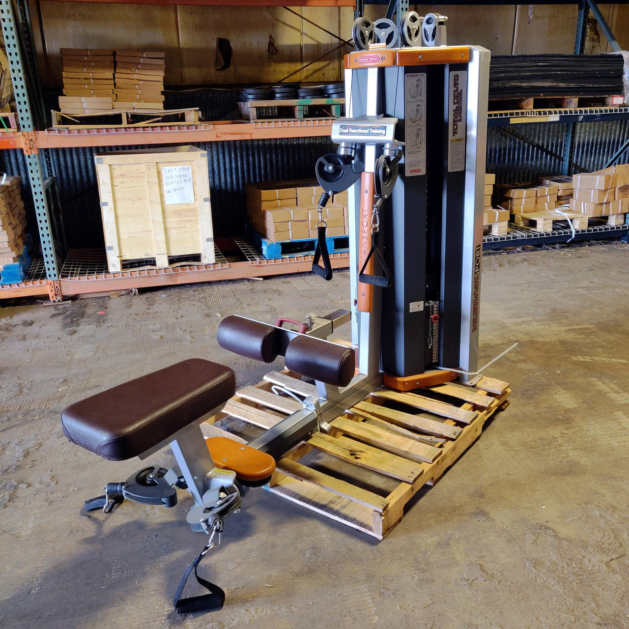 Star Trac Humansport Total Delt/Rear Row/Lateral Raise Combo