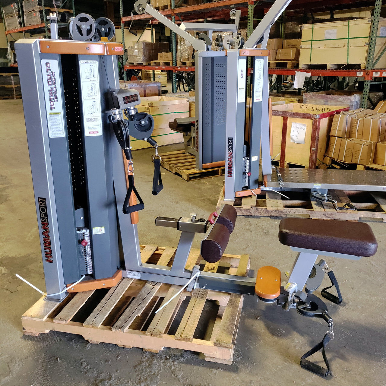 Star Trac Humansport Total Delt/Rear Row/Lateral Raise Combo