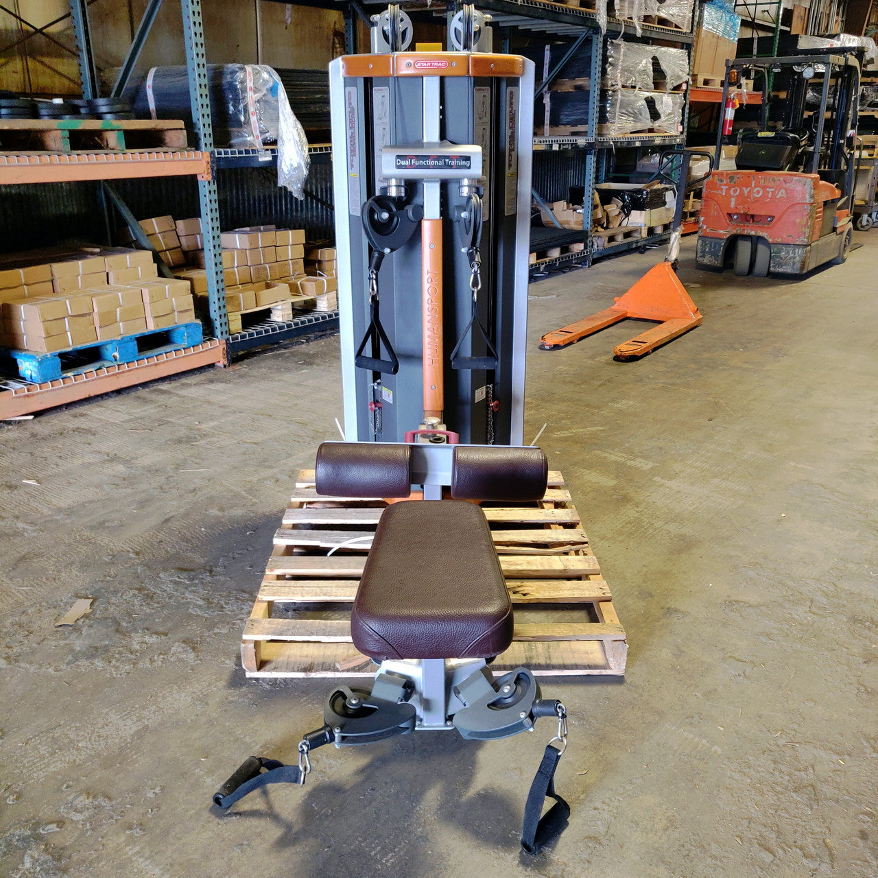 Star Trac Humansport Total Delt/Rear Row/Lateral Raise Combo