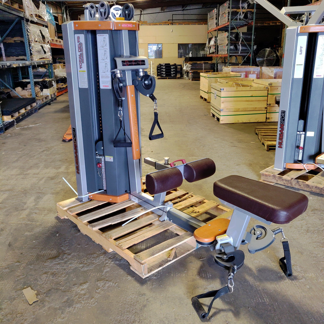 Star Trac Humansport Total Delt/Rear Row/Lateral Raise Combo