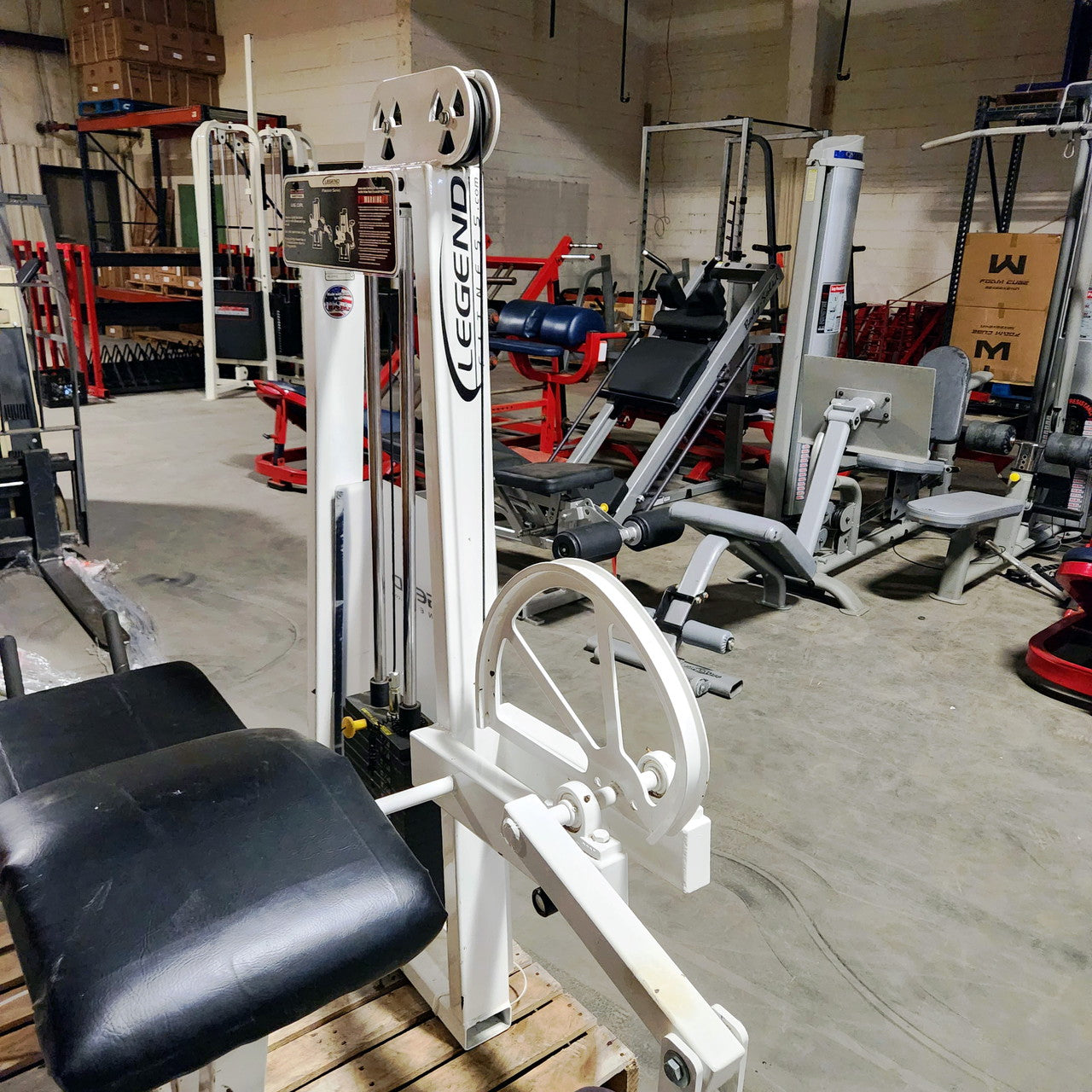 Legend Fitness Prone Leg Curl Commercial Grade