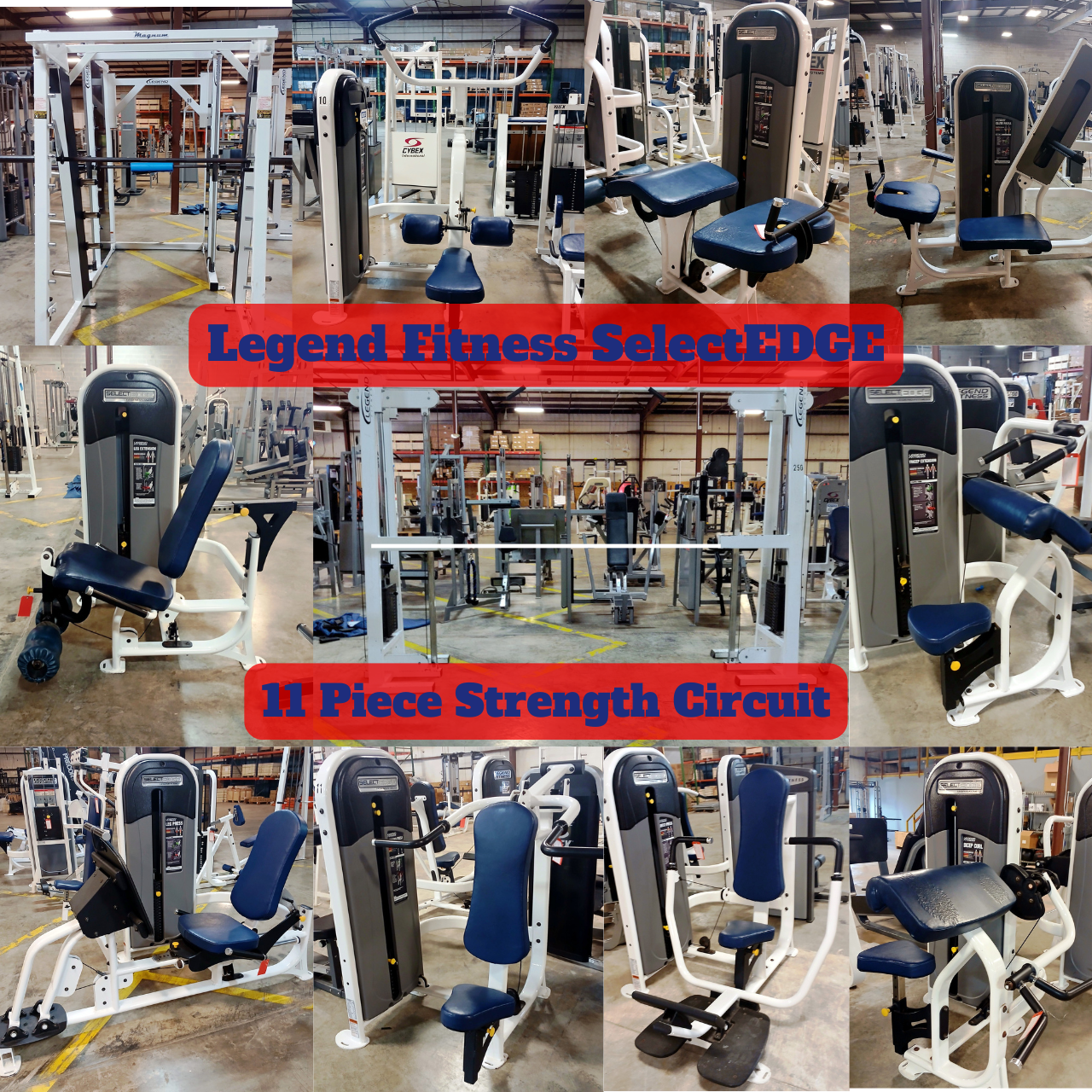 Legend Fitness SelectEDGE 11 Piece Strength Circuit