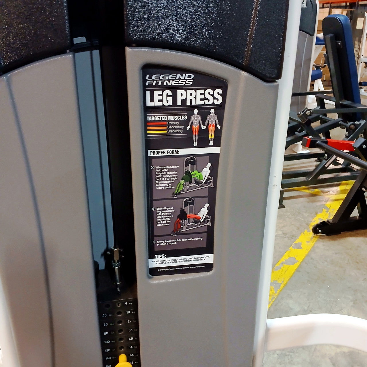 Legend Fitness SelectEDGE Leg Press