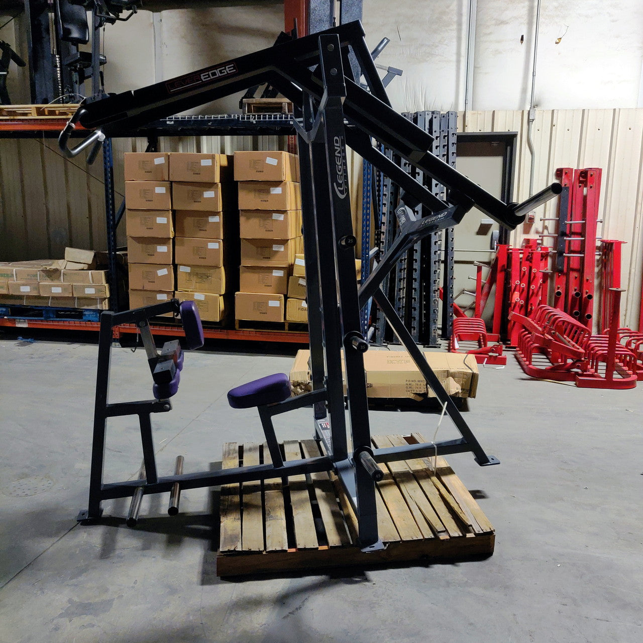 Legend Fitness Unilateral Diverging High Row Plate Loaded