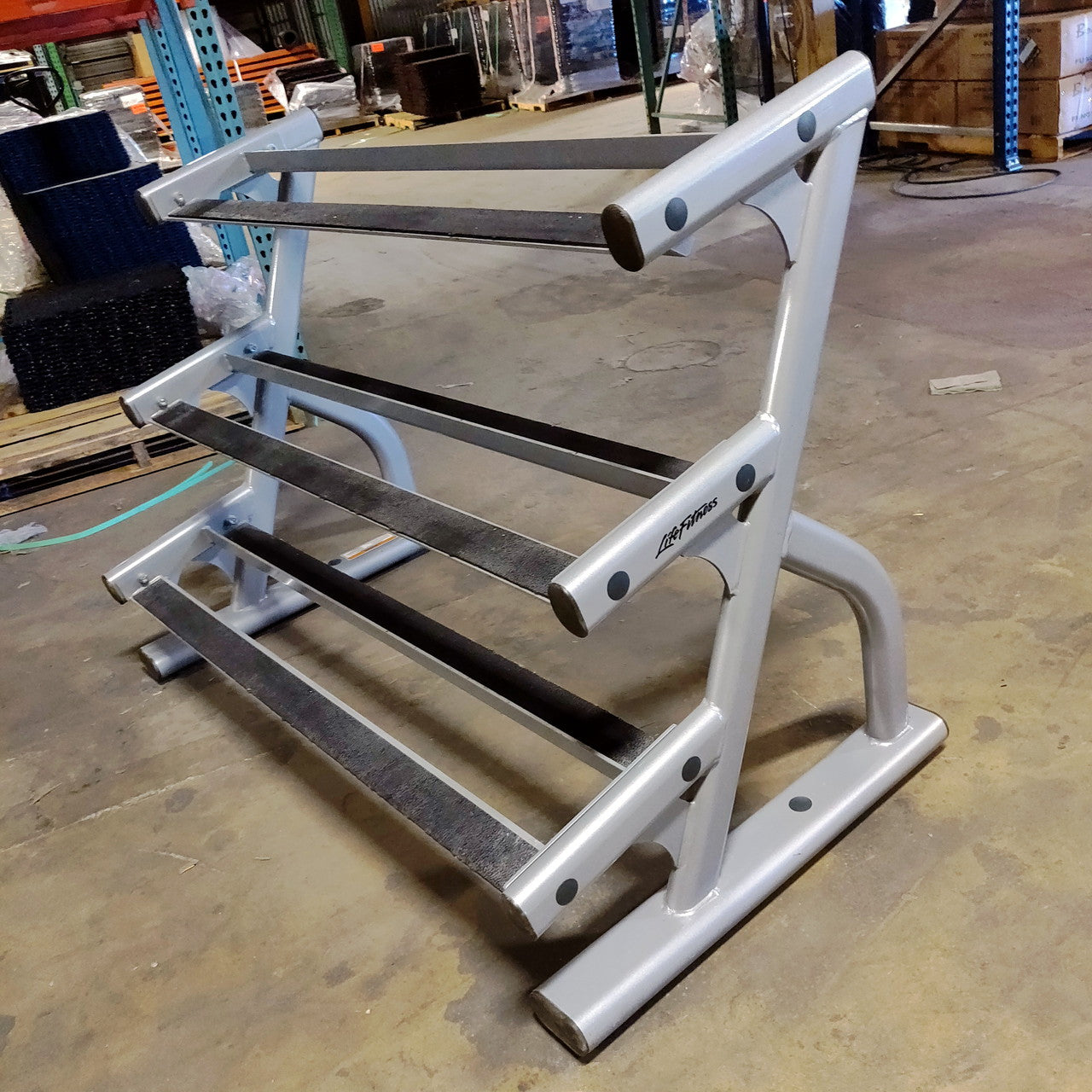 Life Fitness 3 Tier Dumbbell Rack