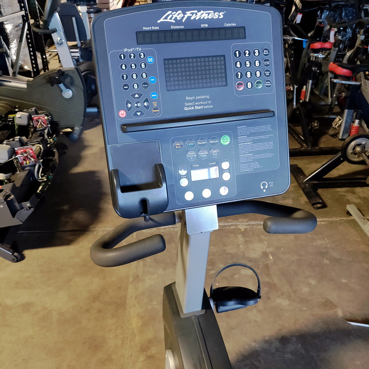 Life Fitness Integrity CLST Recumbent Bike