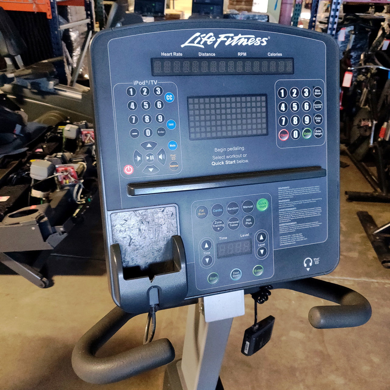 Life Fitness Integrity CLST Recumbent Bike