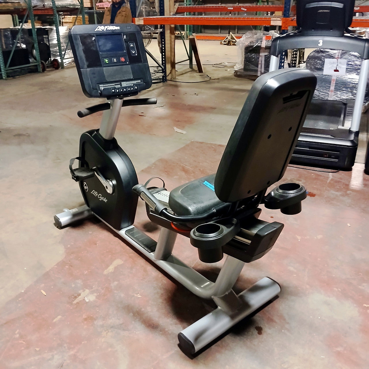 Life Fitness Integrity Lifecycle Recumbent w/ X Console