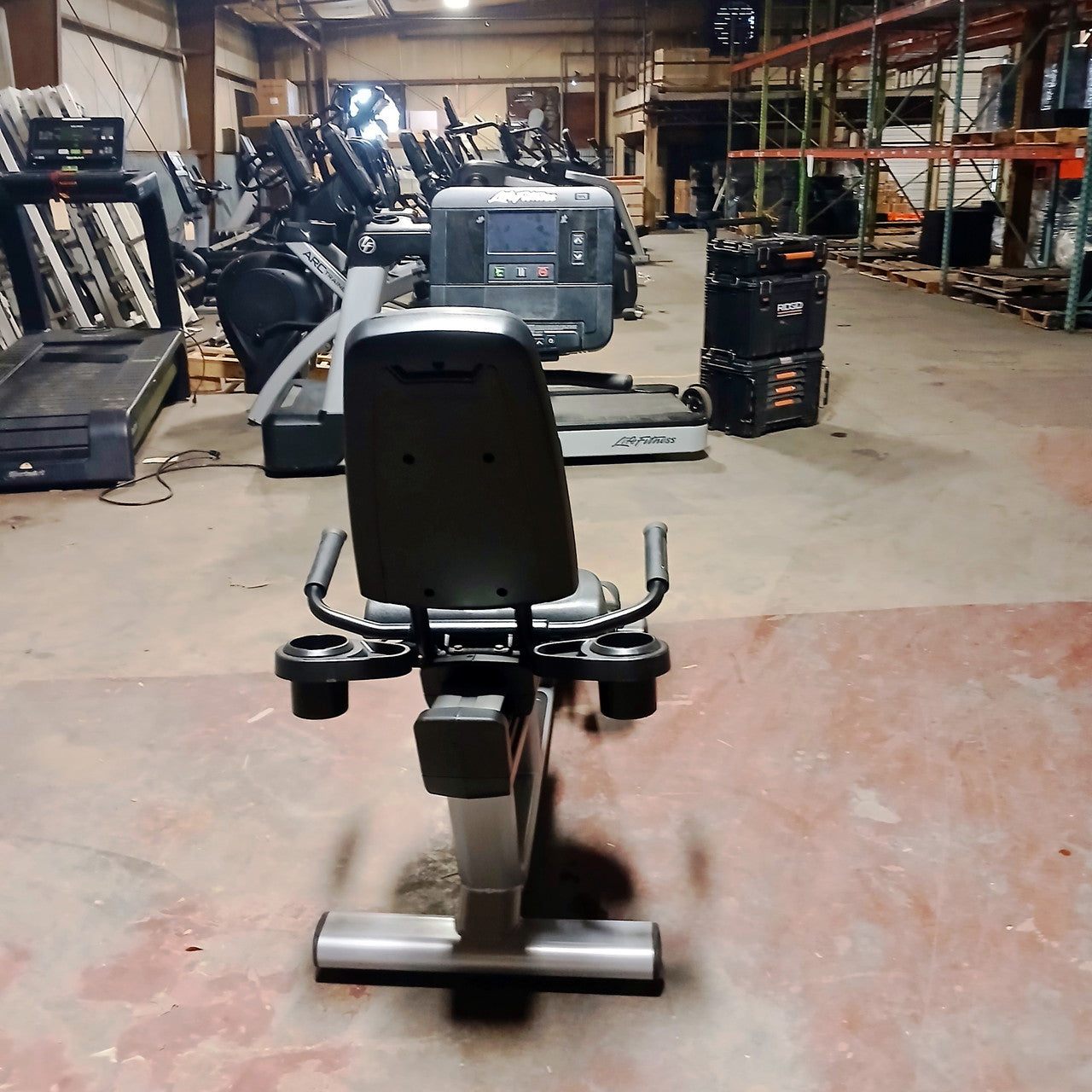 Life Fitness Integrity Lifecycle Recumbent w/ X Console