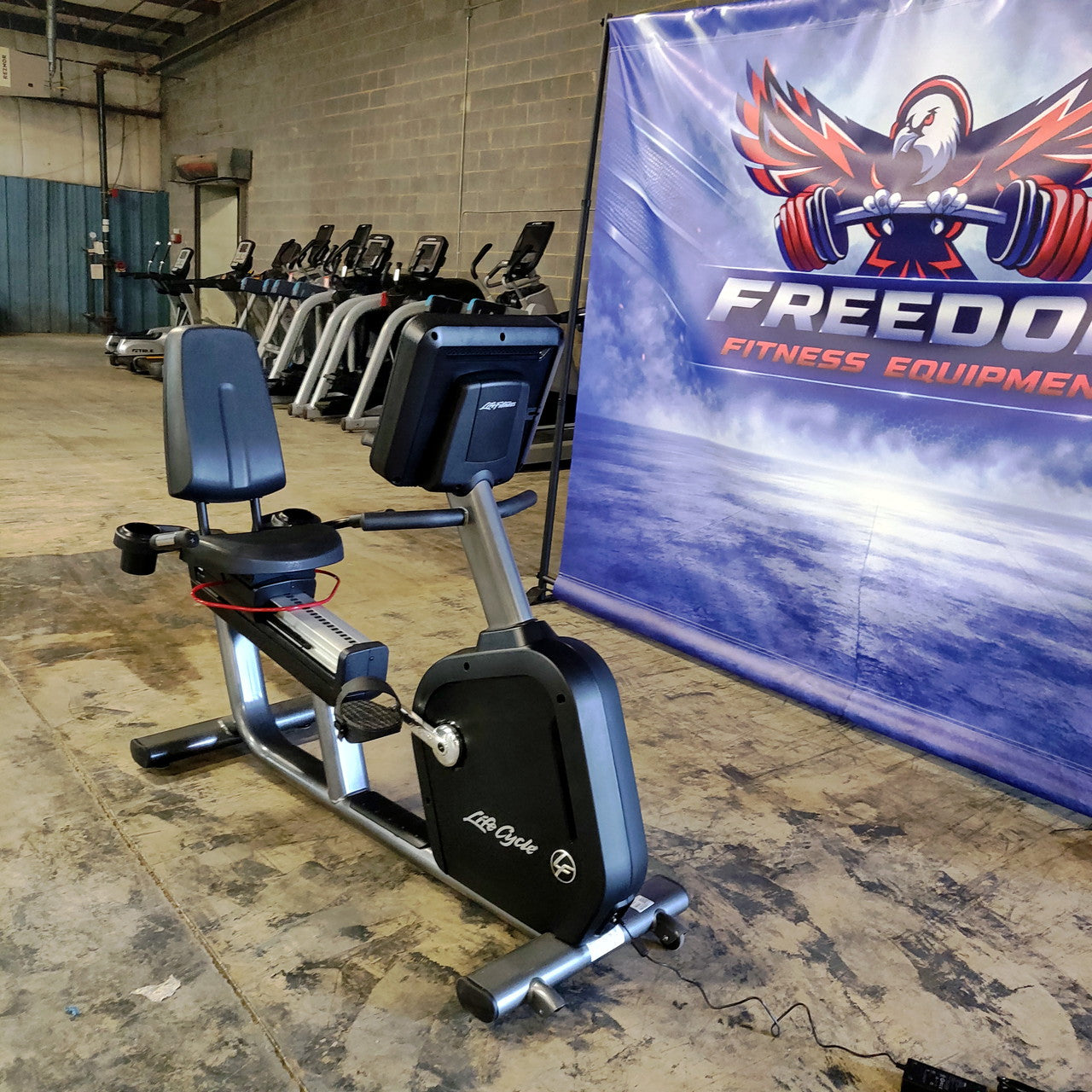 Life Fitness Integrity Recumbent Bike w/SE3 Console