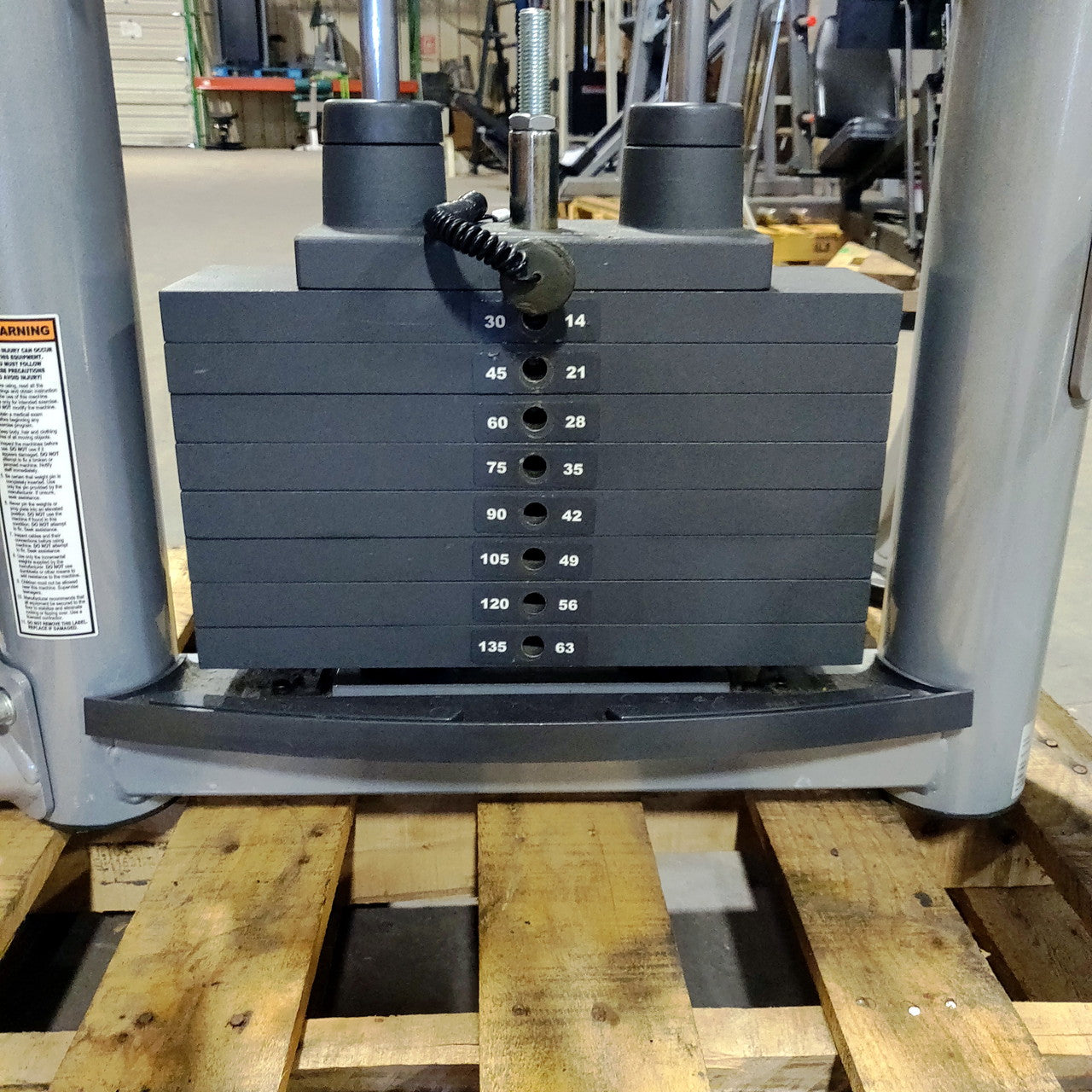 Life Fitness Lat Pulldown Bicep/Tricep Curl Combo OSBT