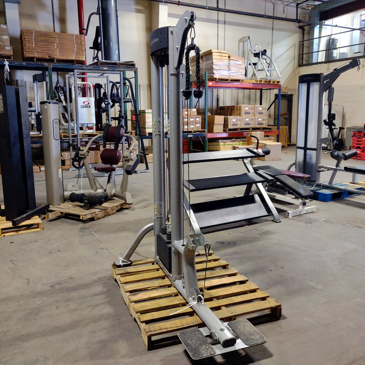 Life Fitness Lat Pulldown Bicep/Tricep Curl Combo OSBT