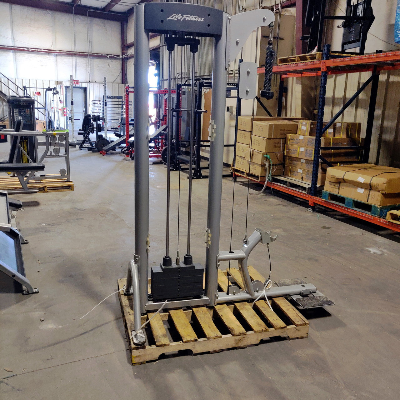 Life Fitness Lat Pulldown Bicep/Tricep Curl Combo OSBT