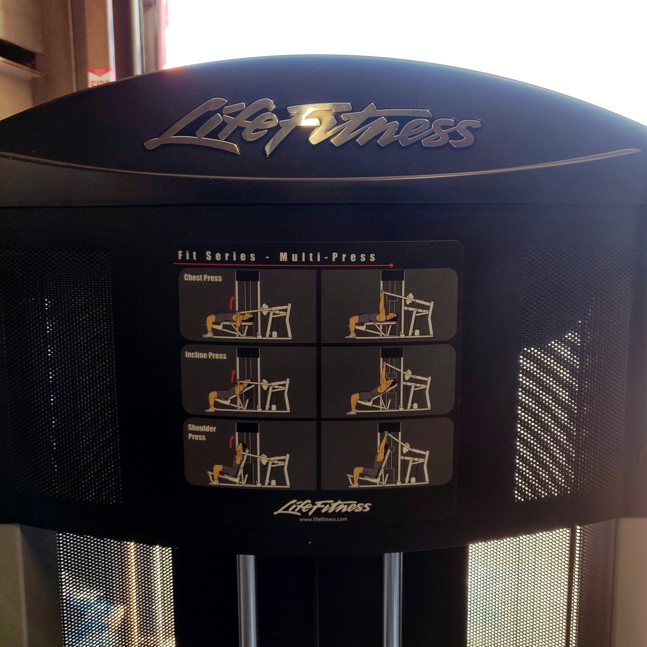 Life Fitness Multipress Benchpress Incline Press Shoulder Press Combo