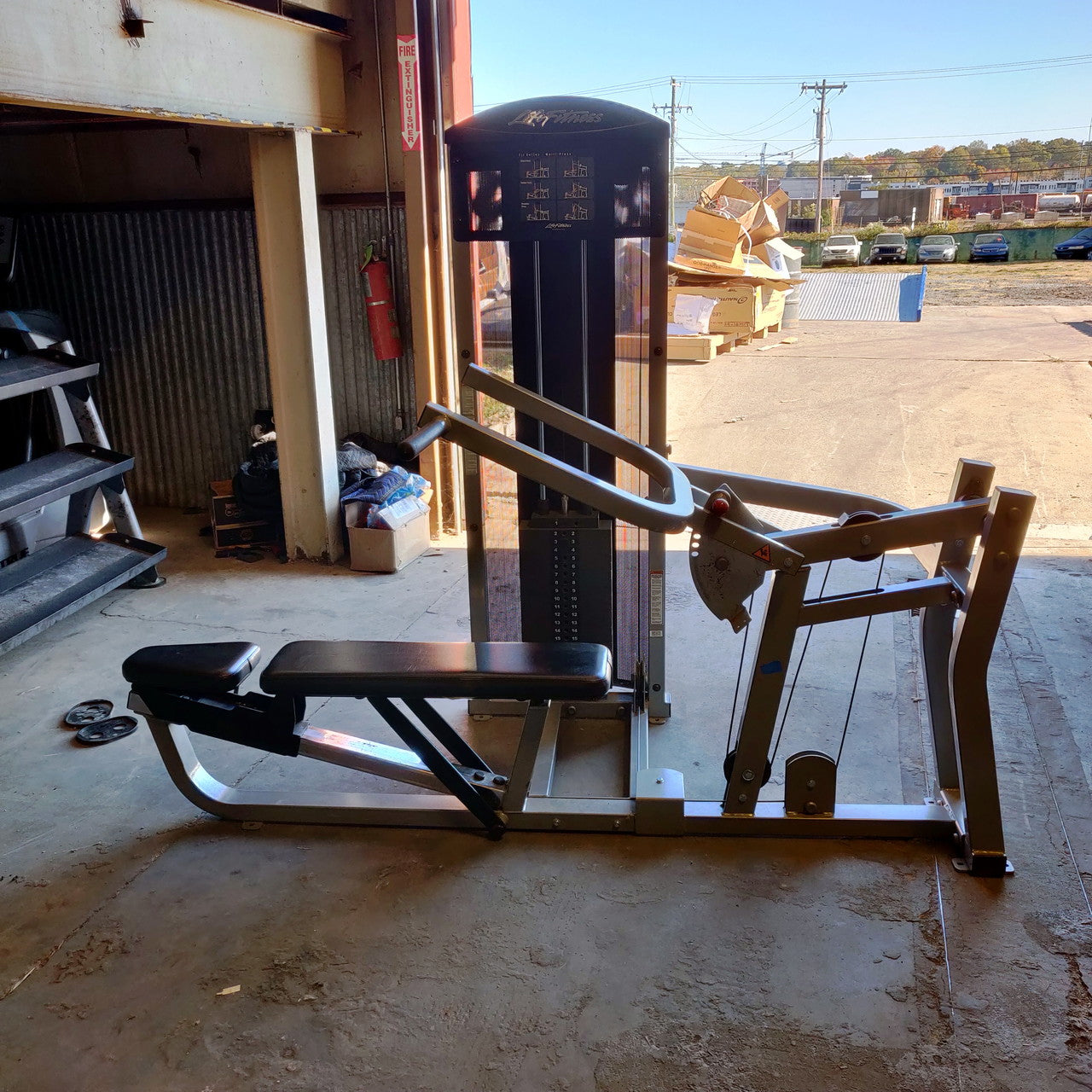 Life Fitness Multipress Benchpress Incline Press Shoulder Press Combo