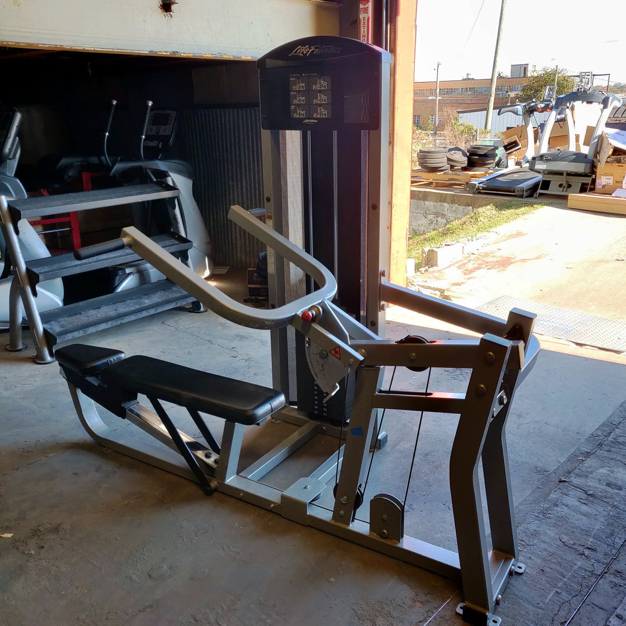 Life Fitness Multipress Benchpress Incline Press Shoulder Press Combo