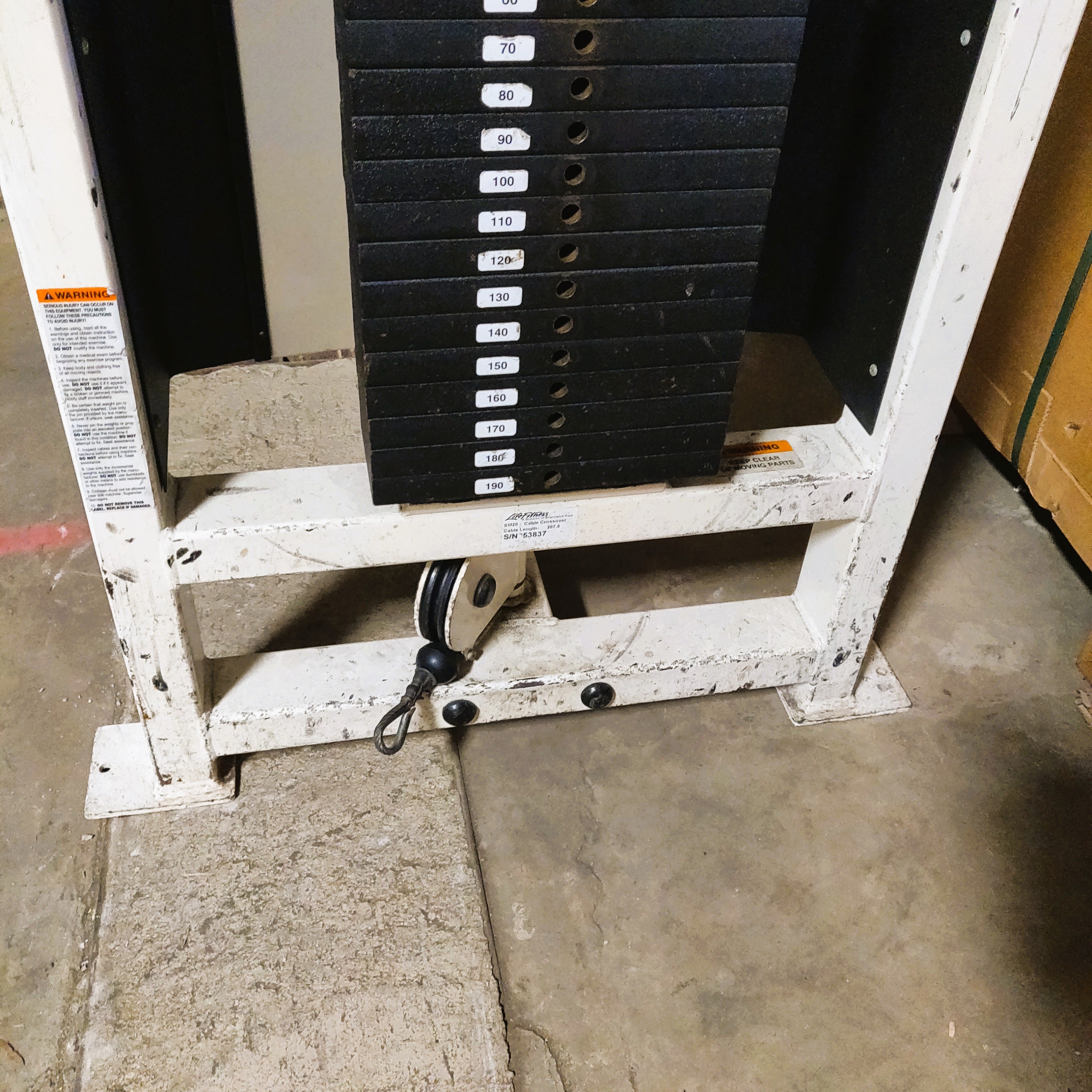 Life Fitness PRO Adjustable Cable Crossover Machine