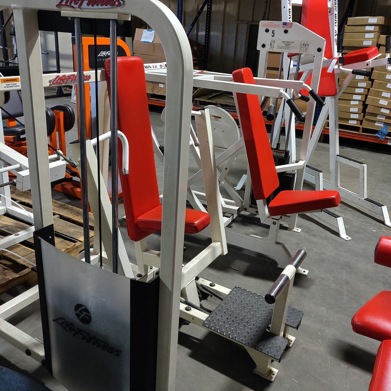 Life Fitness Pro 1 Seated Chest Press with Foot Assist