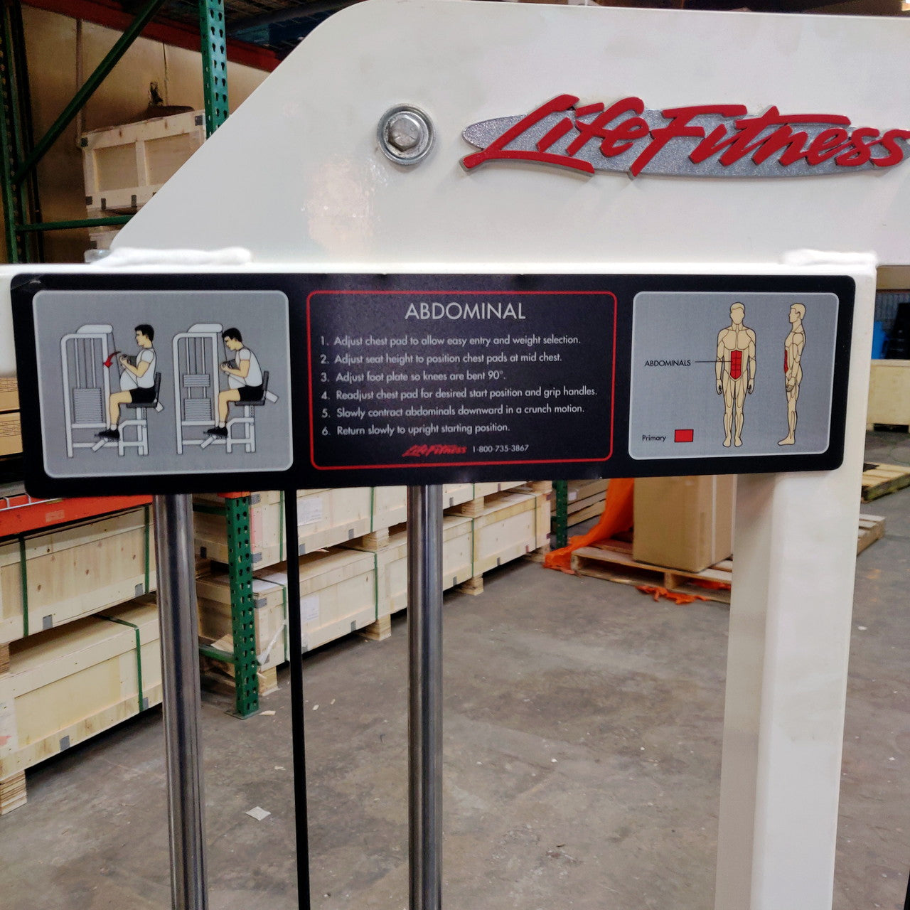 Life Fitness Pro / Pro1 Ab Crunch