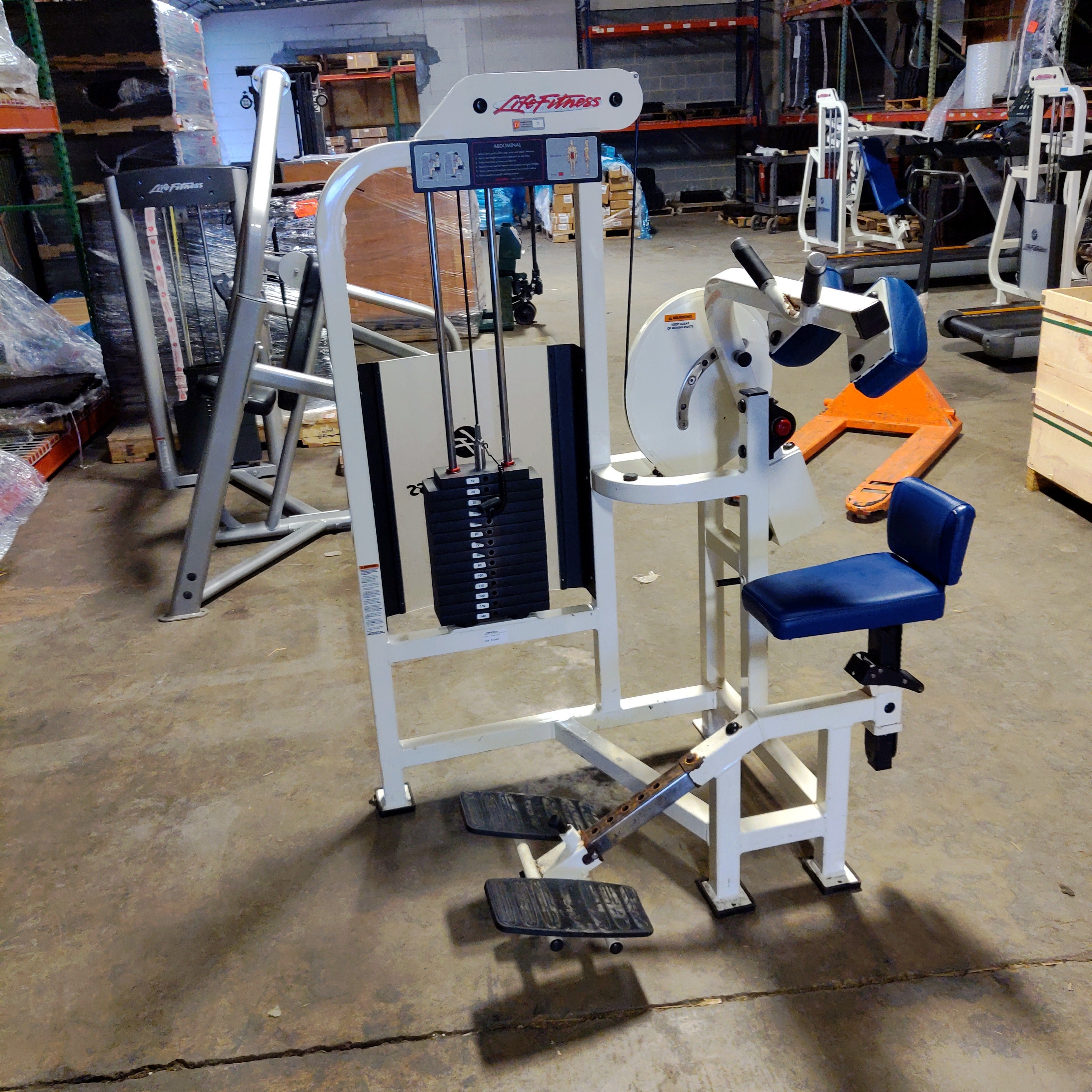 Life Fitness Pro1 Abdominal Ab Crunch Machine