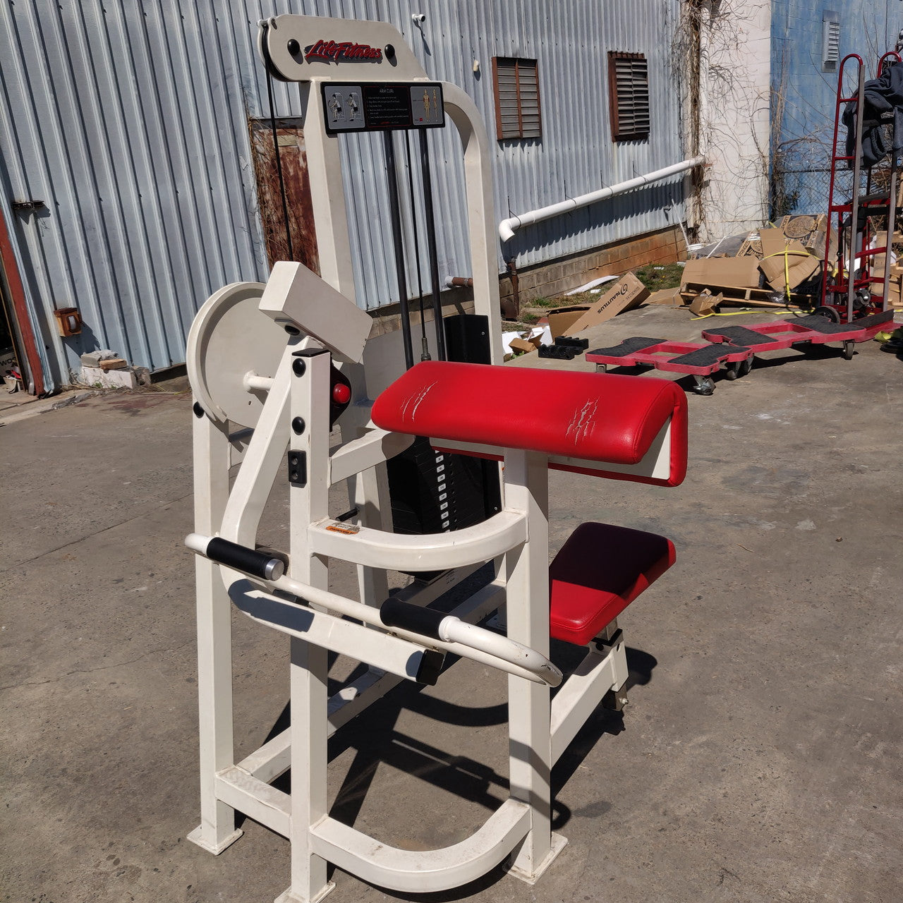 Life Fitness Pro1 Bicep Curl