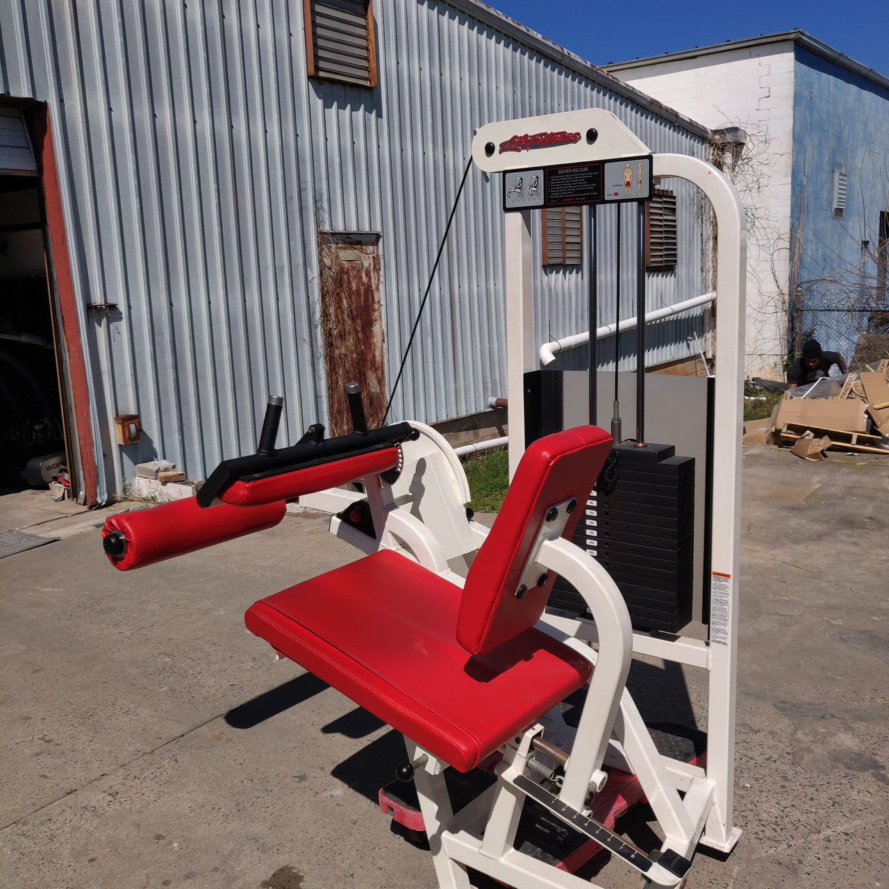 Life Fitness Pro1 Seated Leg Curl