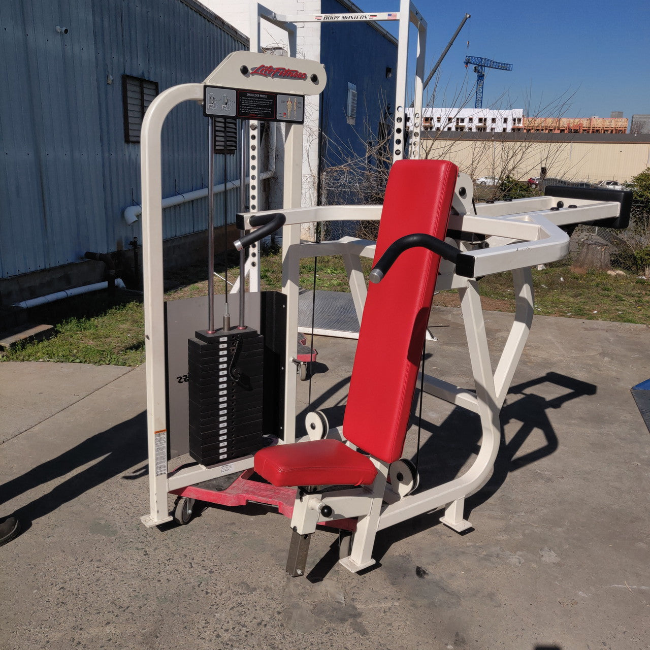 Life Fitness Pro1 Shoulder Press Selectorized