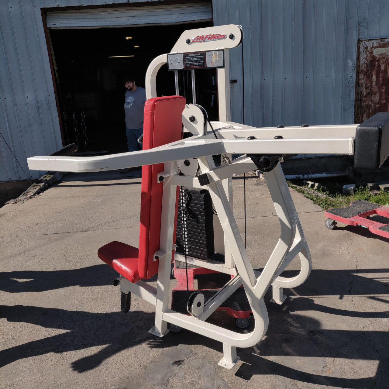 Life Fitness Pro1 Shoulder Press Selectorized