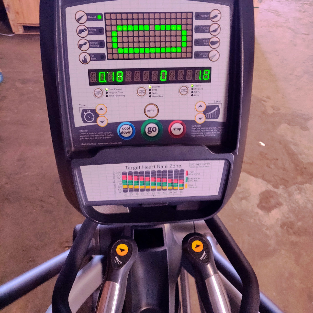 Matrix Elliptical E3X Suspension Trainer Commercial Model