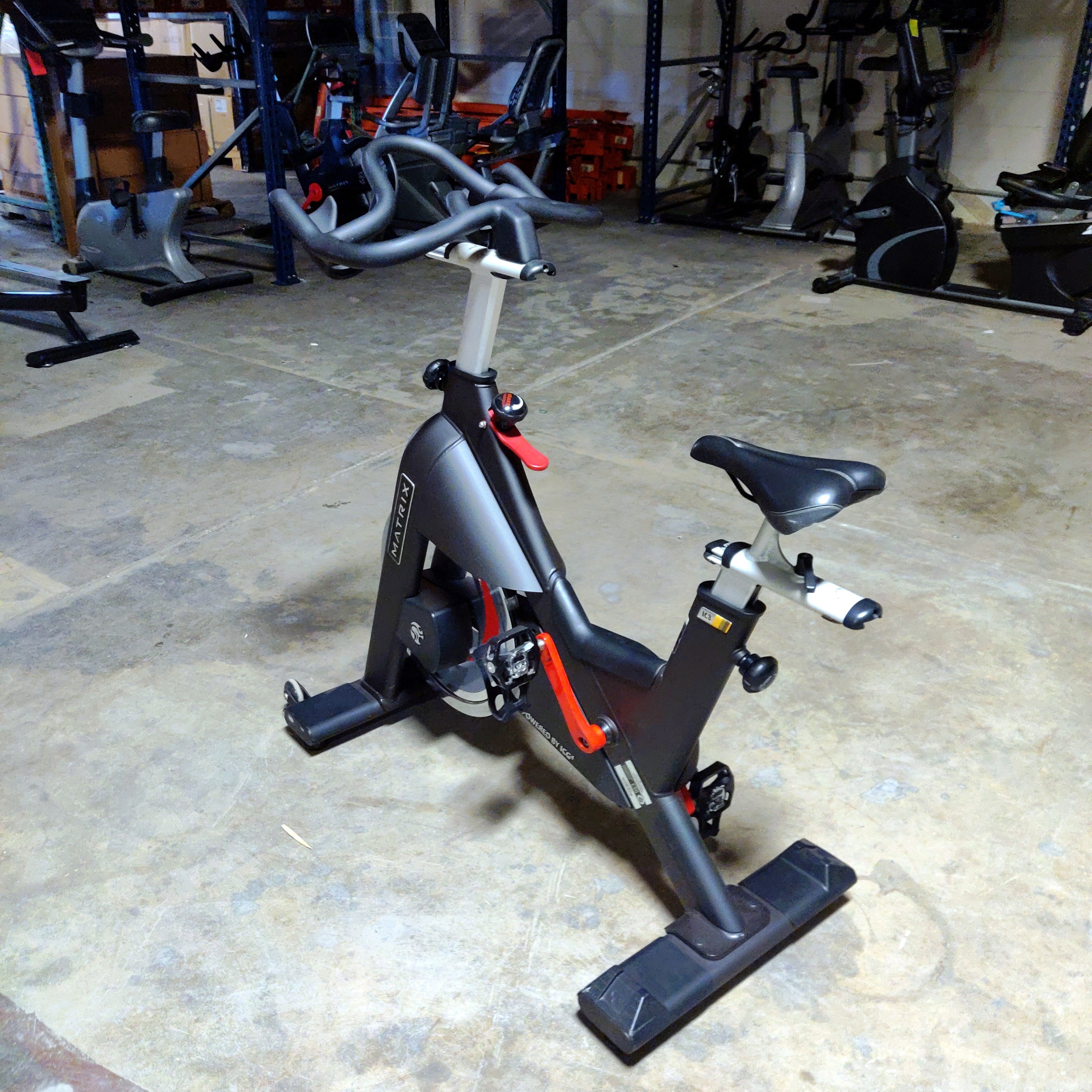 Ic3 Spin Bike Without Screen Matrix IC3 Upright Exercise Indoor