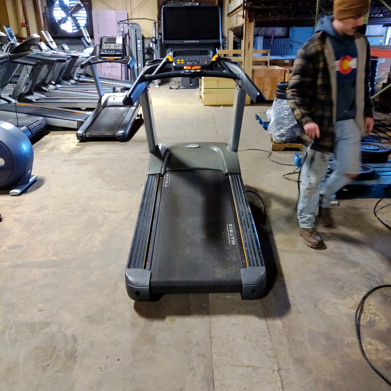 Matrix Treadmill T7x with Fully Interactive Screen