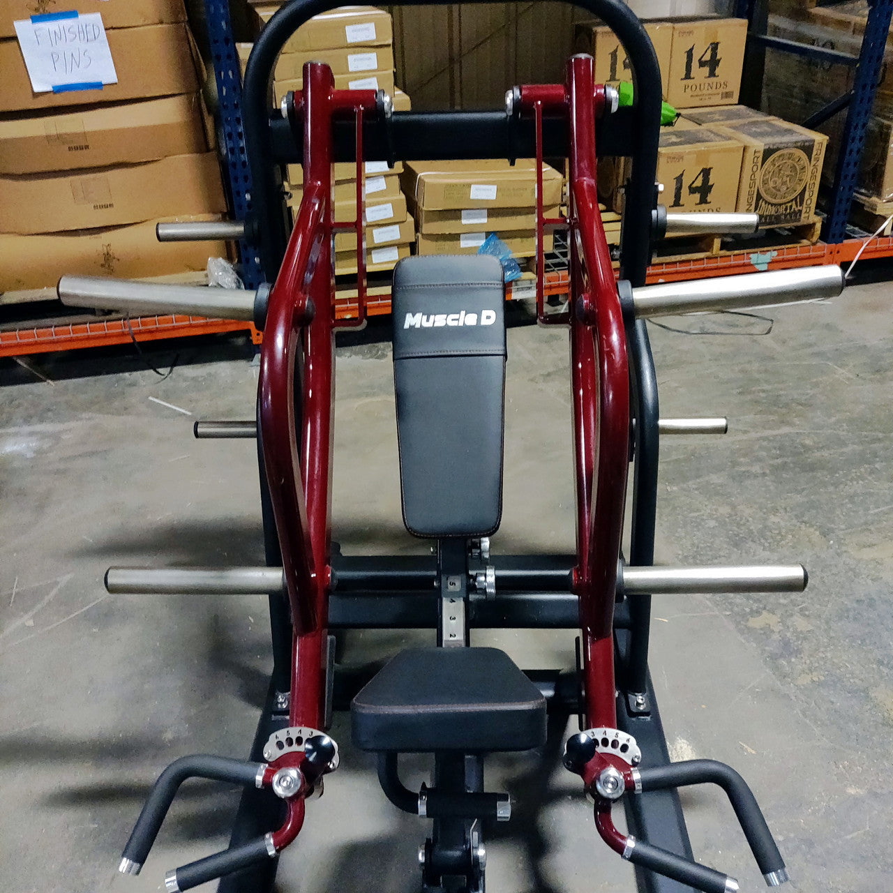 Muscle D Fitness Pro Strength Dynamic Row Plate Loaded