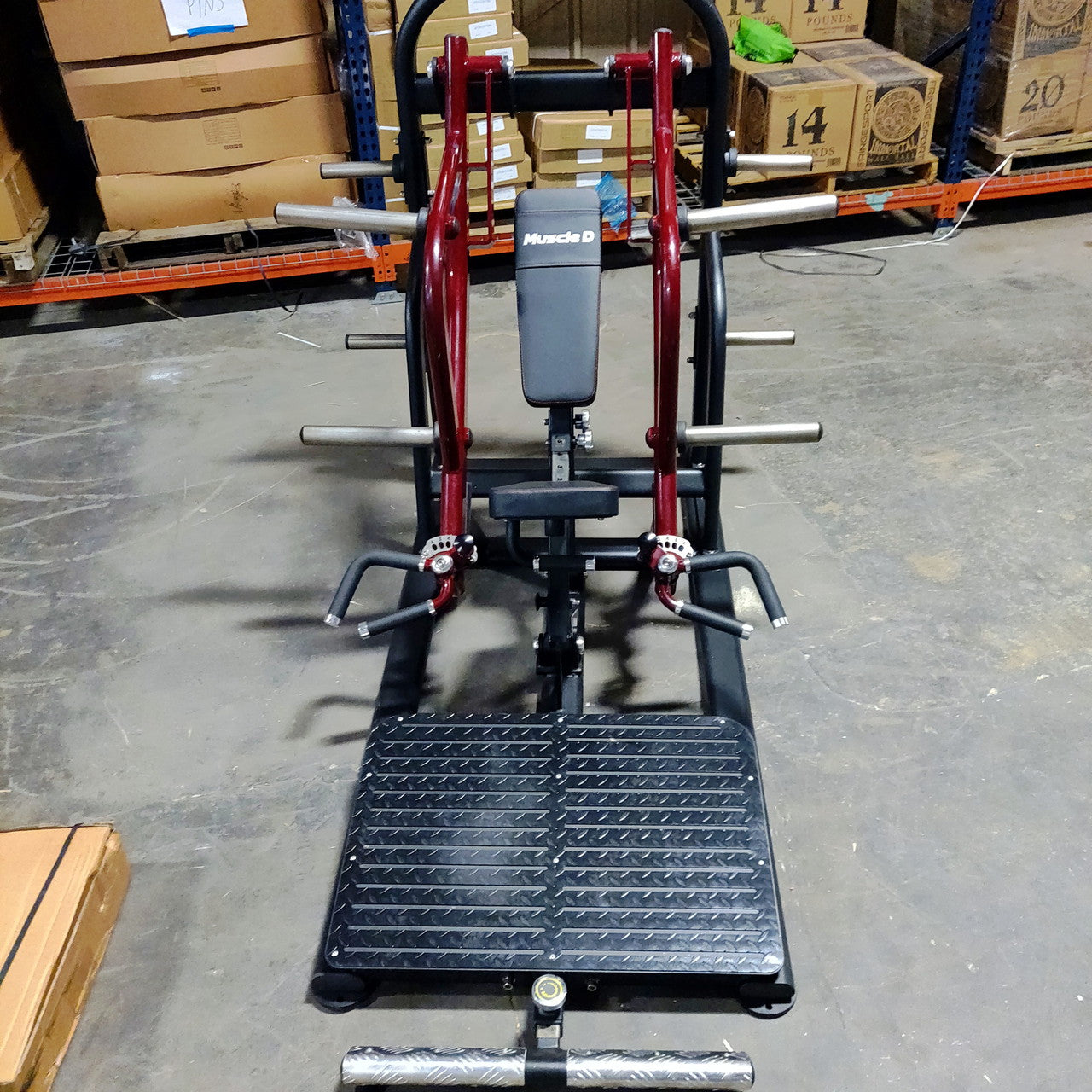 Muscle D Fitness Pro Strength Dynamic Row Plate Loaded