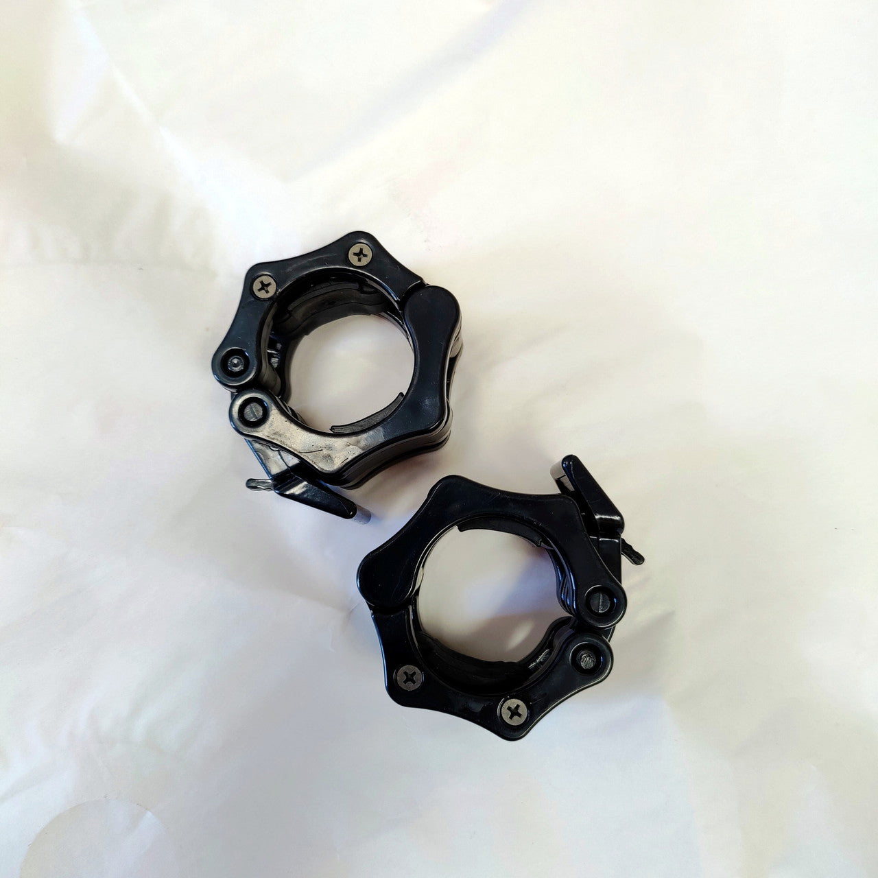 NEW Barbell Lock Collars (Lock-Jaw Style) Black