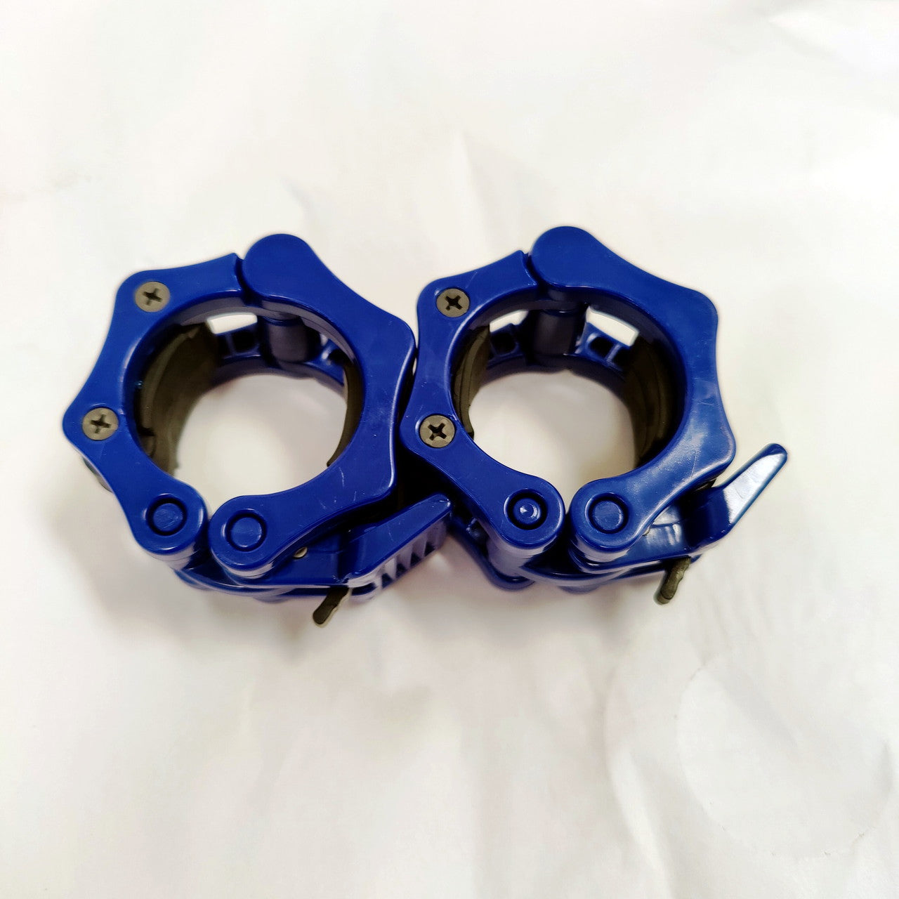 NEW Barbell Lock Collars (Lock-Jaw Style) Navy Blue