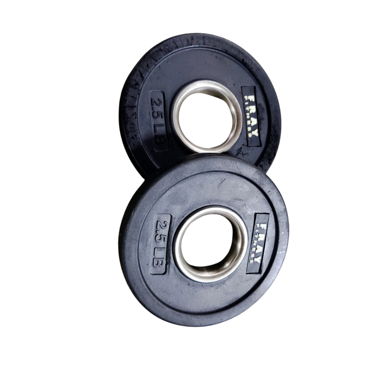 NEW Black Bumper Plate Change Plates 2.5lb and 5lb Pair Weights