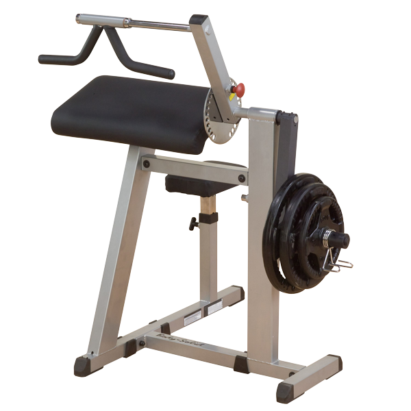 NEW Body Solid Bicep Curl/Tricep Extension Combo Plate Loaded GCBT380