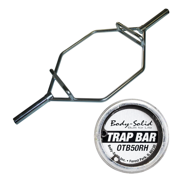 NEW Body Solid Olympic Hex Trap Bar with Raised Handles OTB50RH