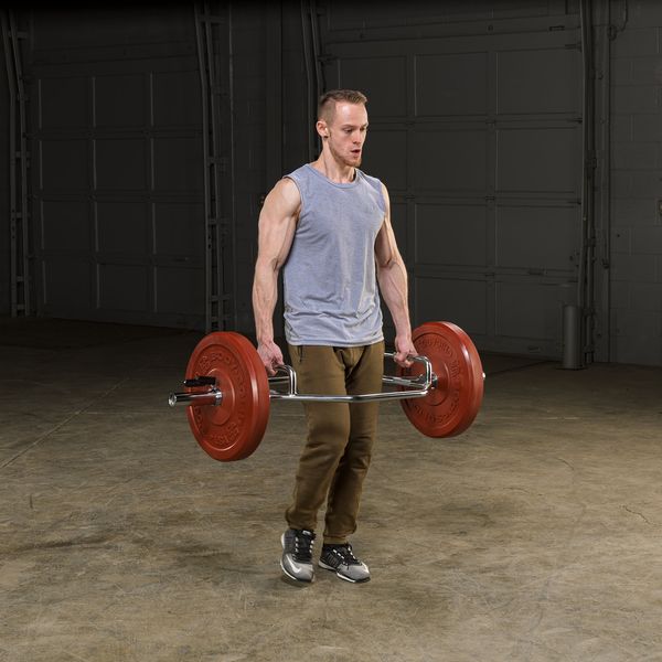 NEW Body Solid Olympic Hex Trap Bar with Raised Handles OTB50RH