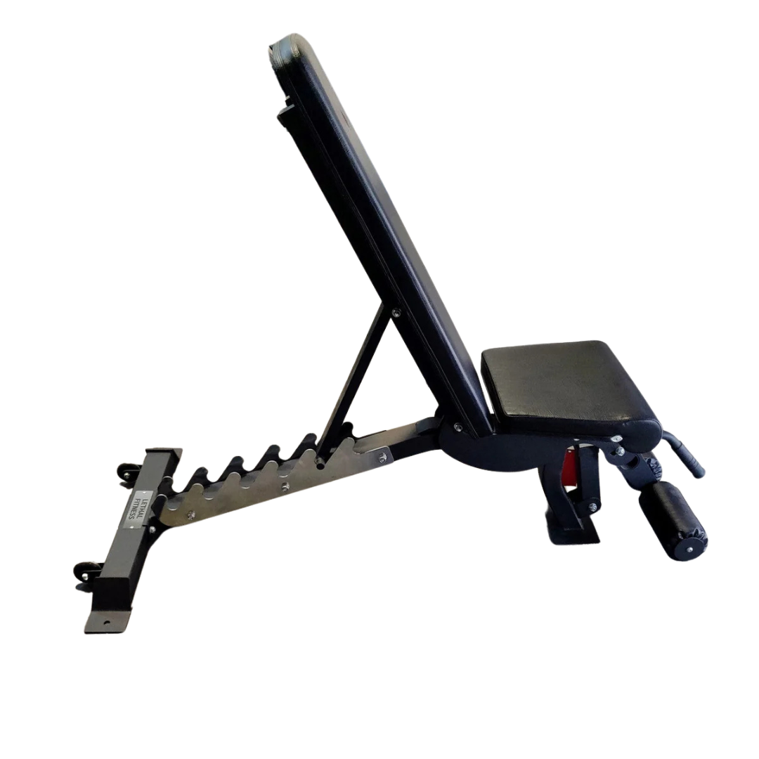 NEW FID Heavy Duty Adjustable Weight Bench W/Footholds 1500lb Capacity