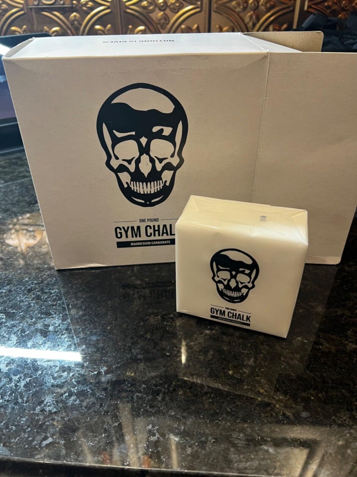 NEW GYMREAPERS POWDER CHALK FOR WEIGHTLIFITNG 2OZ BLOCKS EA WRAPPED ASMR