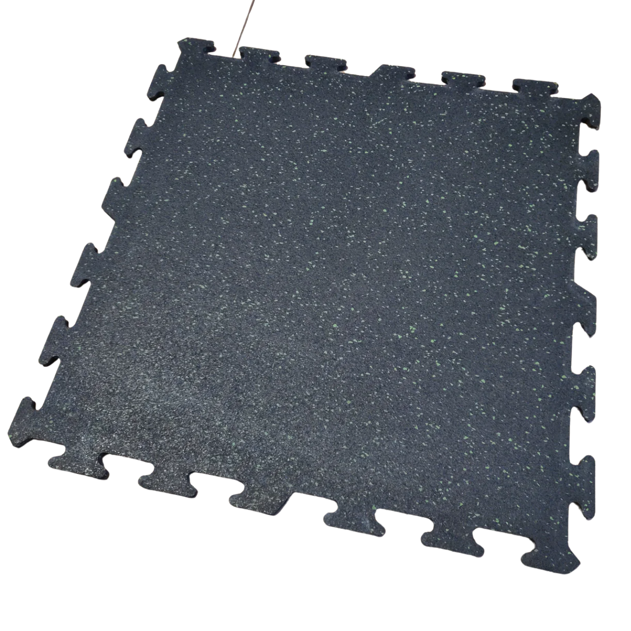 NEW Hammer Clad 1/4" Rubber Floor Tiles and Gym Tile Flooring Interlock